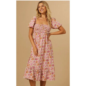 Altar'd State floral women's dress size medium